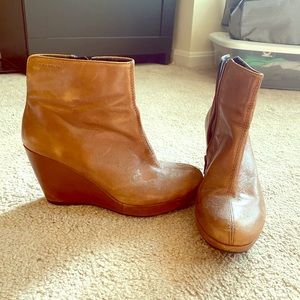 European Wedge Boots